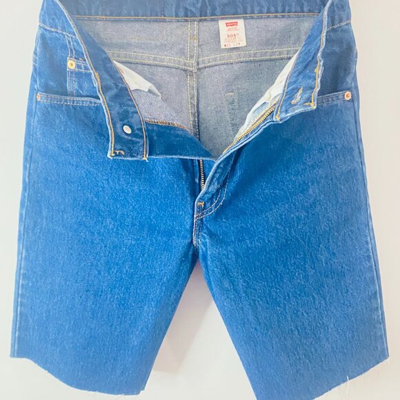 Vintage Levi’s 505 Cutoff Shorts — Americana Reimagined (W31 x L34) - Picture 5 of 13